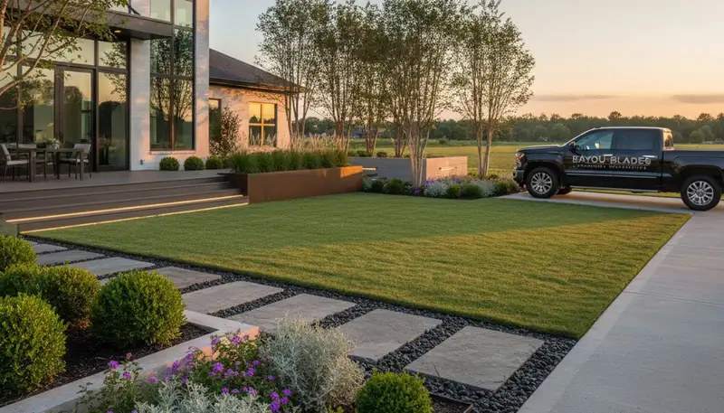Landscaping services in Baton Rouge, LA for lawn care and yard maintenance