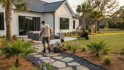 Landscaping services in Baton Rouge, LA for healthy lawns and professional property care