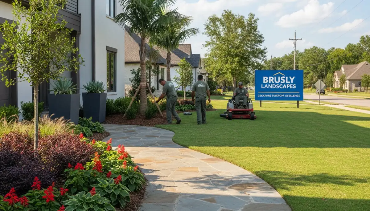 Landscaping service in Baton Rouge, LA for lawn care and yard maintenance