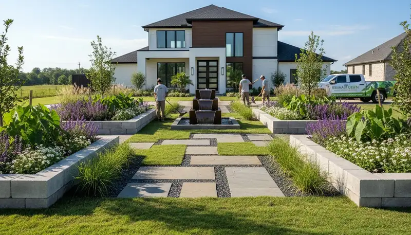 Baton Rouge, LA landscaping service for lawn care and yard maintenance