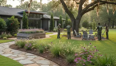 Landscaping services in Baton Rouge, LA for residential and commercial lawn care