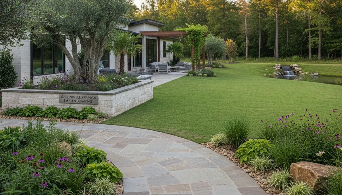 Landscaping service in Baton Rouge, LA for professional lawn care and yard maintenance