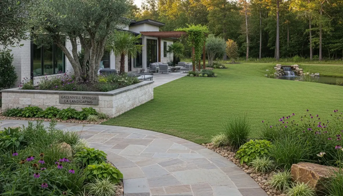 Landscaping service in Baton Rouge, LA for professional lawn care and yard maintenance