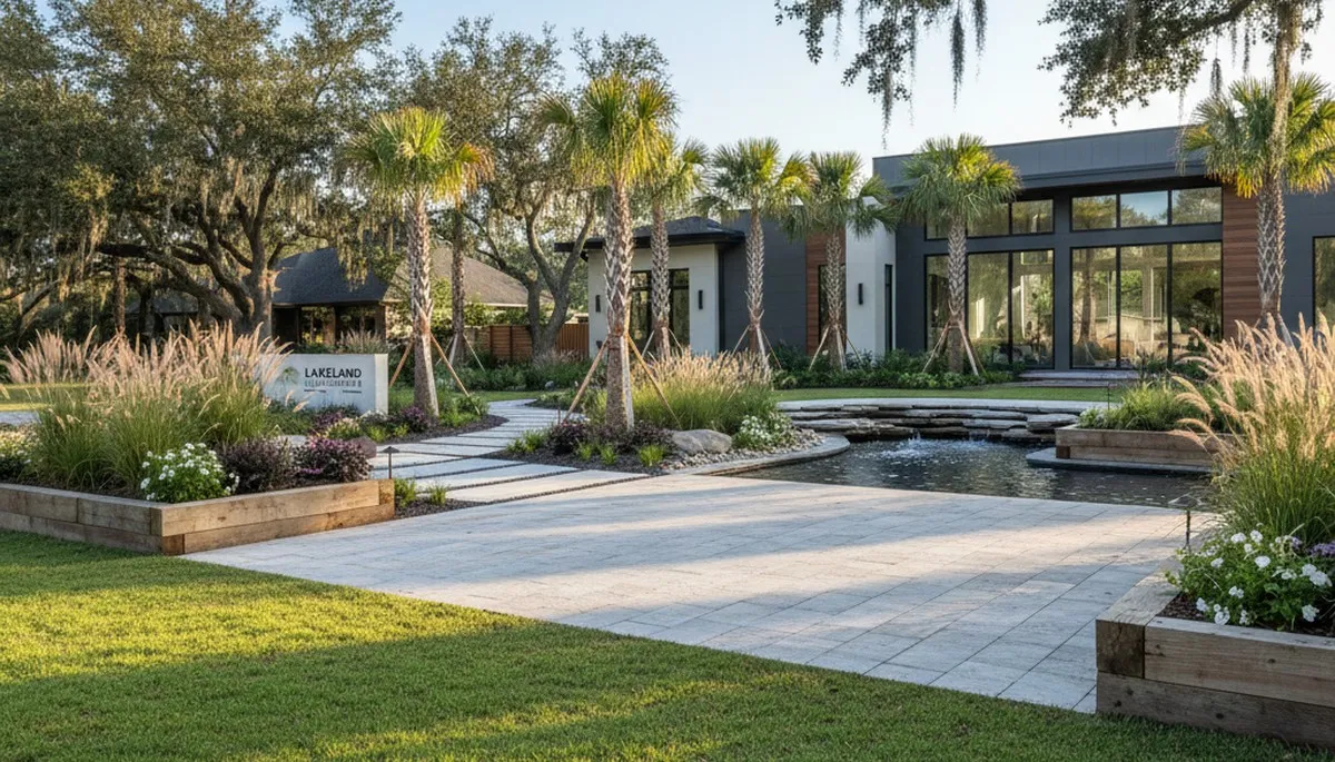 Landscaping team serving Baton Rouge, LA with professional lawn care services