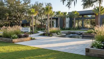 Landscaping team serving Baton Rouge, LA with professional lawn care services