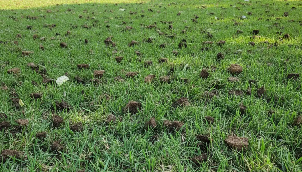 Healthy Baton Rouge lawn recovering after professional aeration by Chop Chop Landscaping